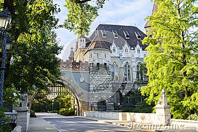Vajdahunyad Castle, Budapest. Hungary Stock Photo