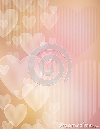 Valentine Background Vector Illustration
