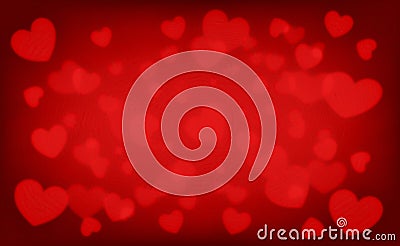 Valentine background, Blur and Select focus Stock Photo
