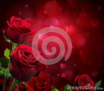 Valentine background Stock Photo