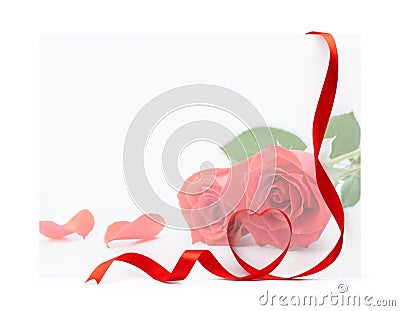 Valentine card Stock Photo