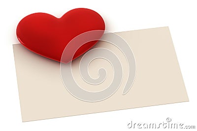 Valentine Card Stock Photo