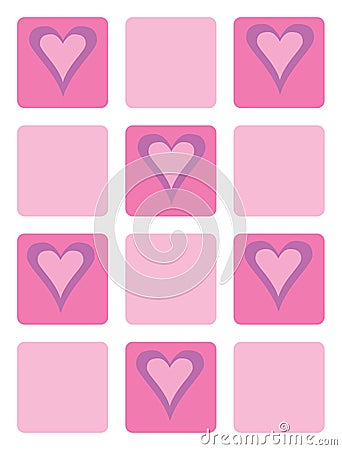 Valentine card Vector Illustration