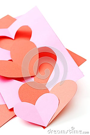 Valentine card Stock Photo