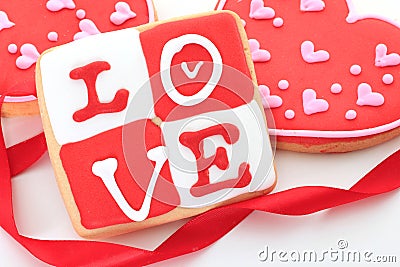 Valentine cookie Stock Photo