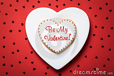 Valentine Cookie Stock Photo