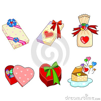 Valentine gift Stock Photo