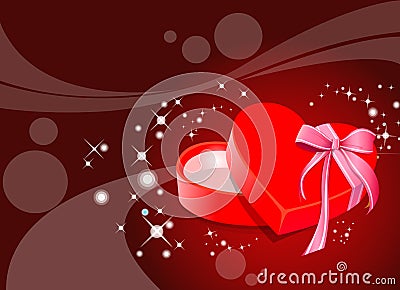 Valentine Gift Stock Photo