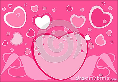 Valentine greeting card Cartoon Illustration