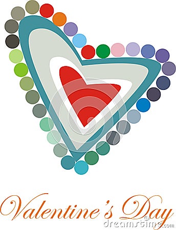 Valentine Heart Vector Illustration