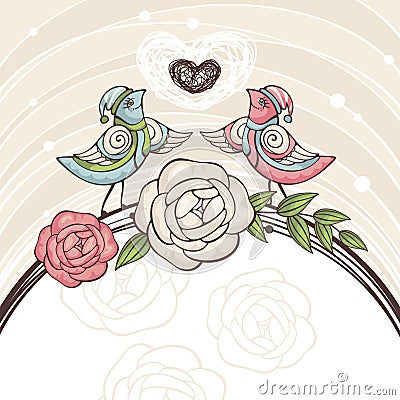 Valentine illustration Vector Illustration