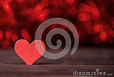 Valentine. Love. Valentine`s Day postcard. Love concept for mother`s day and valentine`s day. Happy Valentine`s day hearts on wood Stock Photo