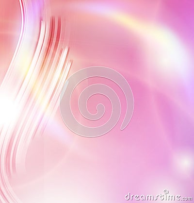 Valentine pink background Vector Illustration