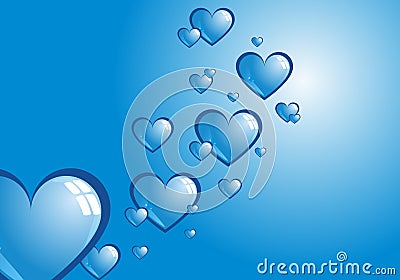 Valentine's background Vector Illustration