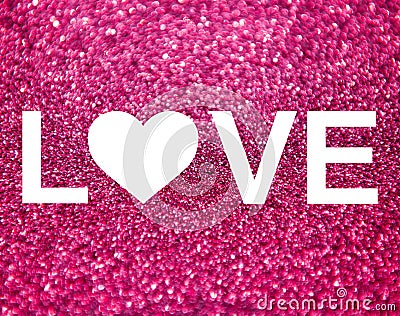 Valentine's day abstract background Stock Photo