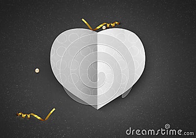 Heart shape love valentine day Stock Photo