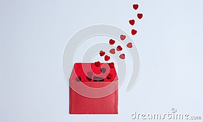 Valentine`s Day background Stock Photo