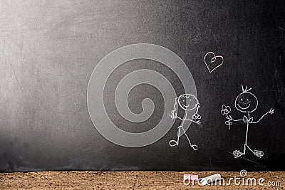 Valentine's day background Stock Photo