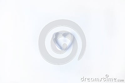 Valentine`s day background with heart bubble. Copy space Stock Photo