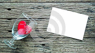 Valentine's Day background with red roses Stock Photo