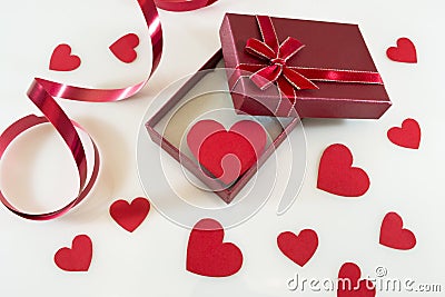 Valentine's day gift Stock Photo