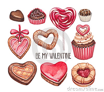 Valentine's Day illustrations collection Cartoon Illustration