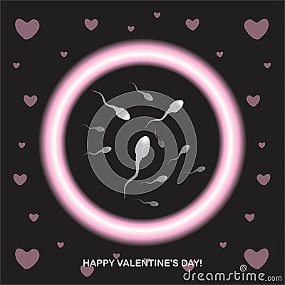 Valentine`s Day Vector Illustration