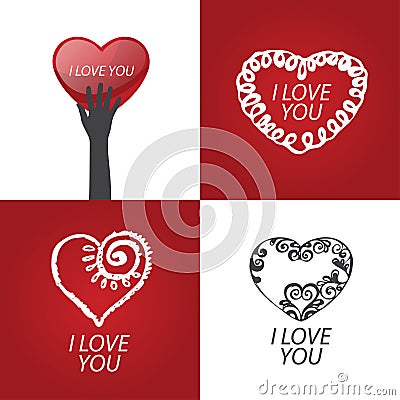 Valentine`s day Vector Illustration