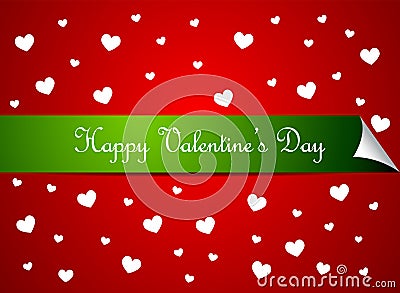 Valentine Sticker Stock Photo