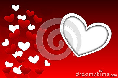 Valentine theme Stock Photo