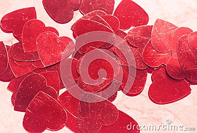 Valentines Background Banner greeting Card Flayer or room decoration Stock Photo