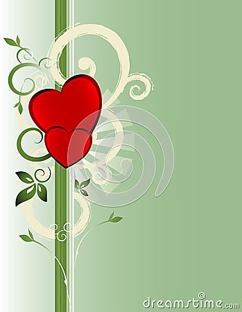 Valentines Card Vector Illustration