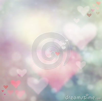 Valentines day abstract background Stock Photo