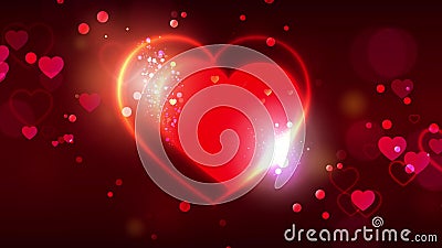 Valentines Day Animation Background. Happy Valentine`s Day Animated  Greeting Cards Stock Video - Video of background, gift: 171143509