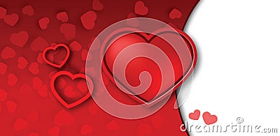 Valentines day background Stock Photo