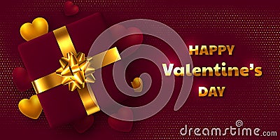 Valentines day holiday design. Vector Illustration