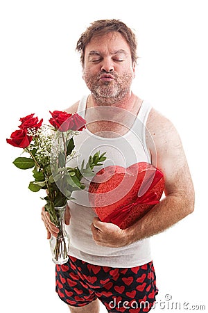 https://thumbs.dreamstime.com/x/valentines-day-kiss-scruffy-middle-aged-man-his-underwear-flowers-candy-puckering-up-isolated-white-49557711.jpg