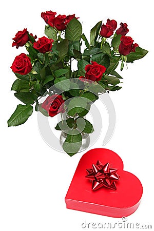 Valentines gift Stock Photo