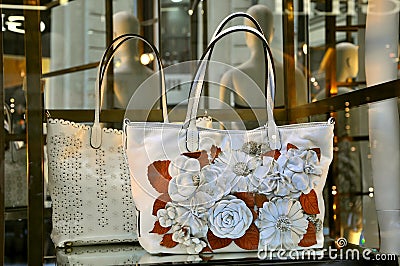 Valentino women bag fashion in Italy Editorial Stock Photo