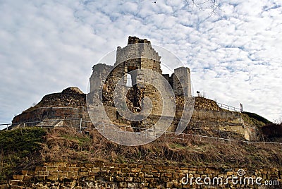 Valkenburg castle ruin Stock Photo