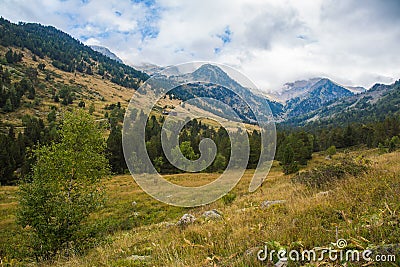 Vall de Sorteny nature park, Andorra Stock Photo