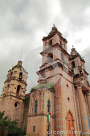 Valle de bravo church, mexico III Stock Photo