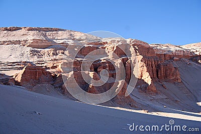 Valle de la Luna Stock Photo