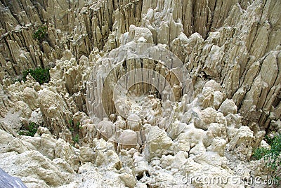 Valle de la Luna, Bolivia Stock Photo