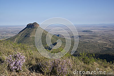 Valley of Desolation Stock Photo