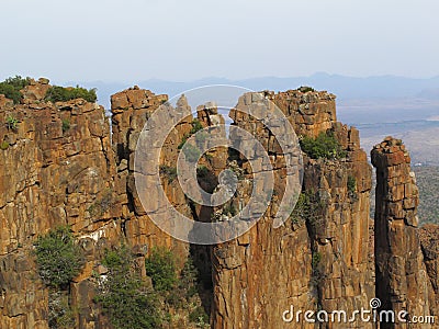 Valley of Desolation Stock Photo