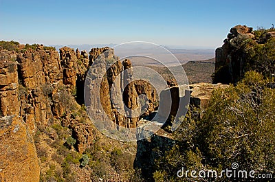 Valley of Desolation Stock Photo