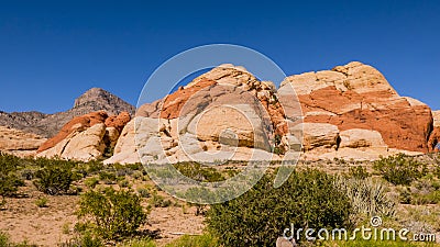 Valley of Fire - great landscapes Stock Photo