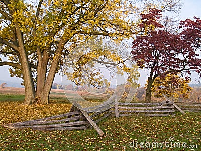 Valley Forge Morn Stock Photo