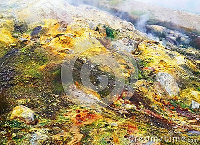 Valley of Geysers - Kamchatka, Russia Stock Photo